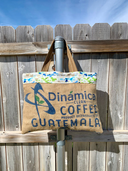 Upcycled Market Tote Tote - Dinamica Coffee Guatemala