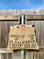 Upcycled Market Tote Tote - Cafe de El Salvador