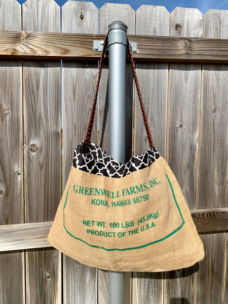 Upcycled Market Tote Tote - Greenwell Farms #2