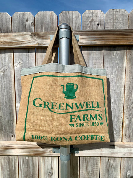 Upcycled Market Tote Tote - Greenwell Farms #1