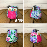 Handmade Owls - Multiple Options Available