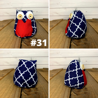 Handmade Owls - Multiple Options Available