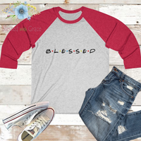 Blessed Raglan Tee