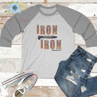 Iron Sharpens Iron Raglan Tee