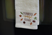 Thankful Grateful & Blessed Towel