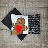 Gingerbread Mug Rugs - Drink Coaster