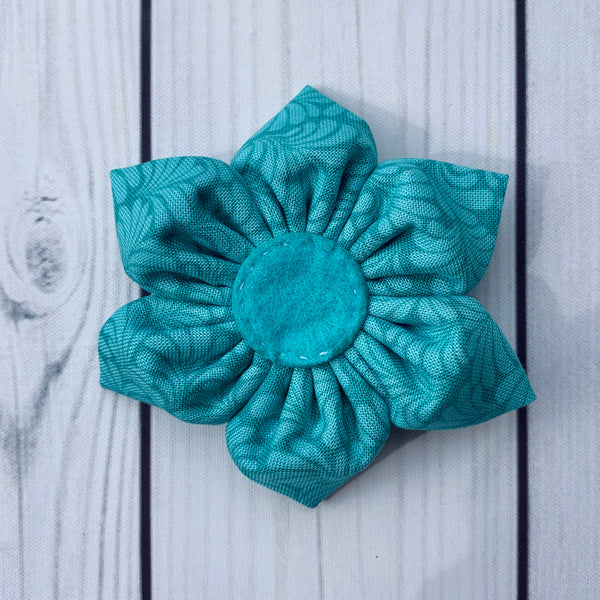Handmade Flower - Turquoise Celebration