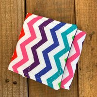 Universal Drink COW - Rainbow Chevron
