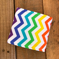 Universal Drink COW - Rainbow Chevron