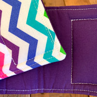 Universal Drink COW - Rainbow Chevron