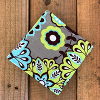Universal Drink COW - Turquoise Flower Pop