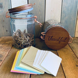 "Blessed Notes" Jar - Thankful