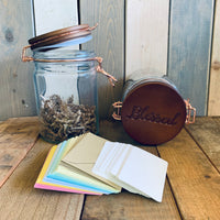 "Blessed Notes" Jar - Blessed