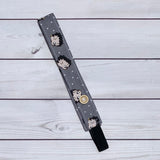 Handmade Buttoned Headbands - Gray Betty Boop