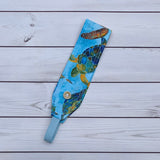 Handmade Buttoned Headbands - Sea Turtles