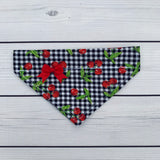 Pet Bandana - Cherry Gingham