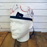 Handmade Buttoned Scrub Caps - Medical Tools