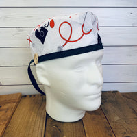 Handmade Buttoned Scrub Caps - Medical Tools