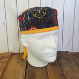Handmade Buttoned Scrub Caps - Firefighter