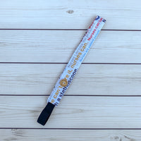 Handmade Buttoned Headbands - Nurses Rock