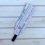 Handmade Buttoned Headbands - Nurses Rock