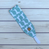 Handmade Buttoned Headbands -  Dachshunds