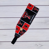 Handmade Buttoned Headbands - Tech Raiders Mascot