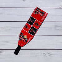 Handmade Buttoned Headbands - Tech Raiders Mascot