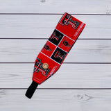 Handmade Buttoned Headbands - Tech Raiders Mascot