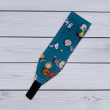 Handmade Buttoned Headbands - The Charlie Brown Gang