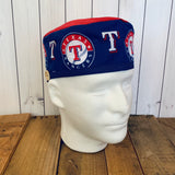 Handmade Buttoned Scrub Caps - Texas Ranger