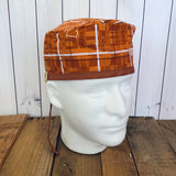 Handmade Buttoned Scrub Caps - University of Texas Longhorn