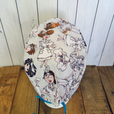 Handmade Buttoned Scrub Caps - Medical Team