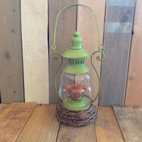 Green Oil Lamp