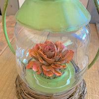 Green Oil Lamp