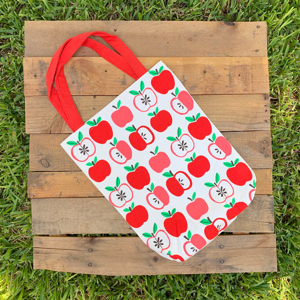Teachers Tote Bags - Apple