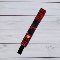 Handmade Buttoned Headbands - Wreck 'Em Tech