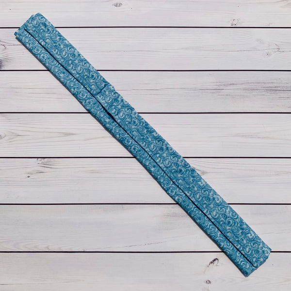 Universal Handle Guard- Light Blue Swirls