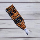 Handmade Buttoned Headbands - Bobcat Plaid