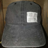 Faded Black Count Your Blessings Hat