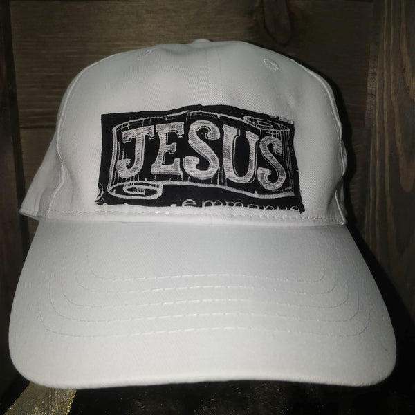 White Jesus Hat