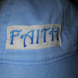 Light Blue Faith Hat