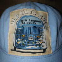 Light Blue Old Guys Rule Hat