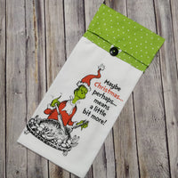 Dr Suess Christmas Towel