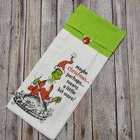 Dr Suess Christmas Towel