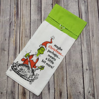Dr Suess Christmas Towel