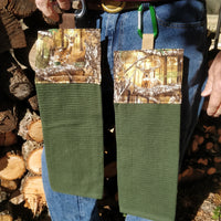 Hunting Camo Green Towel