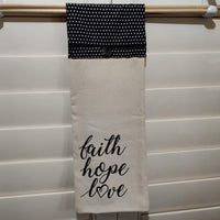Faith, Hope, Love Towel