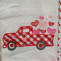 Trucking Hearts Towel Set