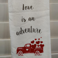 Love is an Adventure Towel